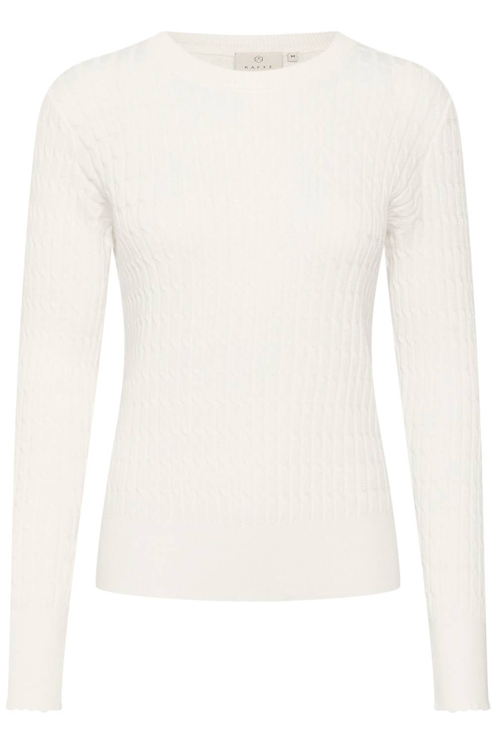 Kaffe - Kasilla Cable Knit Regular Fit Pullover Sweater