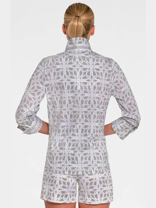 Gretchen Scott - Boyfriend Shell Buttons Shirt