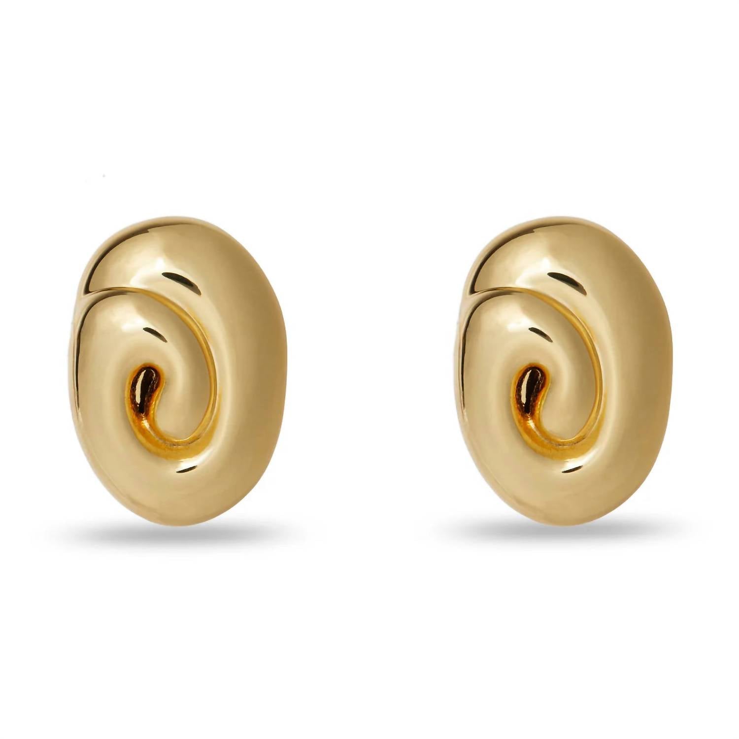 Lele Sadoughi - Women's Spiral Dome Clip-on Earrings