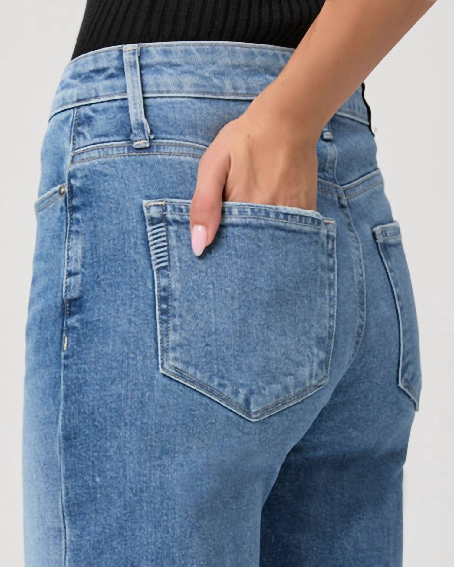 Paige - Leenah Ankle Wide Leg Jean