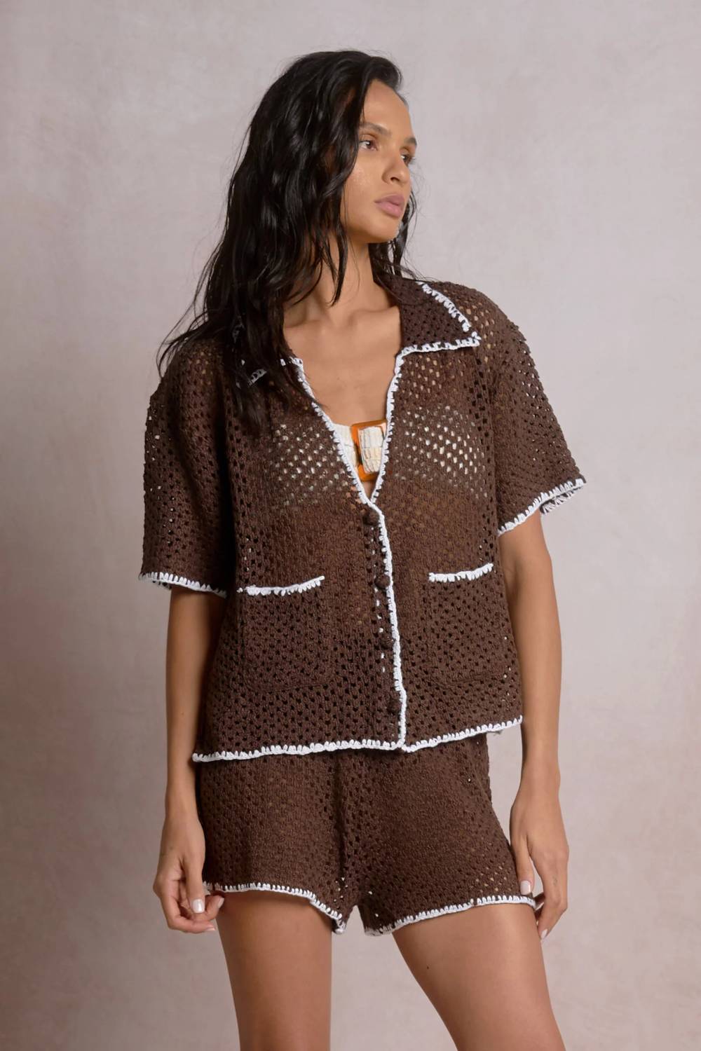 Elan - Pammy Short Sleeve Top