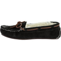 Lamo Women's Britain Moc Ii Slipper in black - women's shoe - alternate view