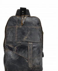 BEDSTU Boss Bag in black lux - women's bag - detail view