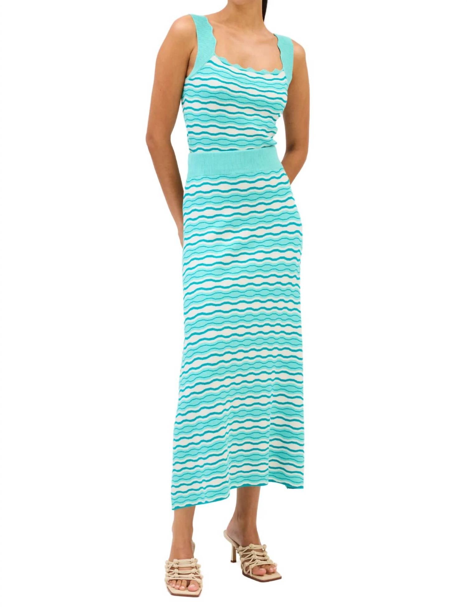 Allison New York - Sasha Scallop Tank Top