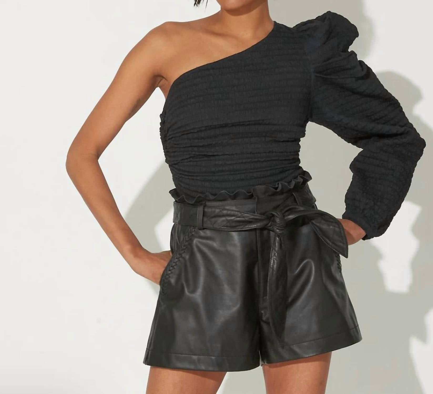 Cleobella - Alva Leather Shorts
