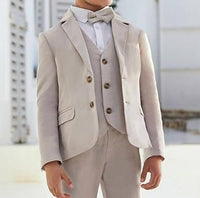 Mayoral Boys Linen Jacket in beige - kids' jacket