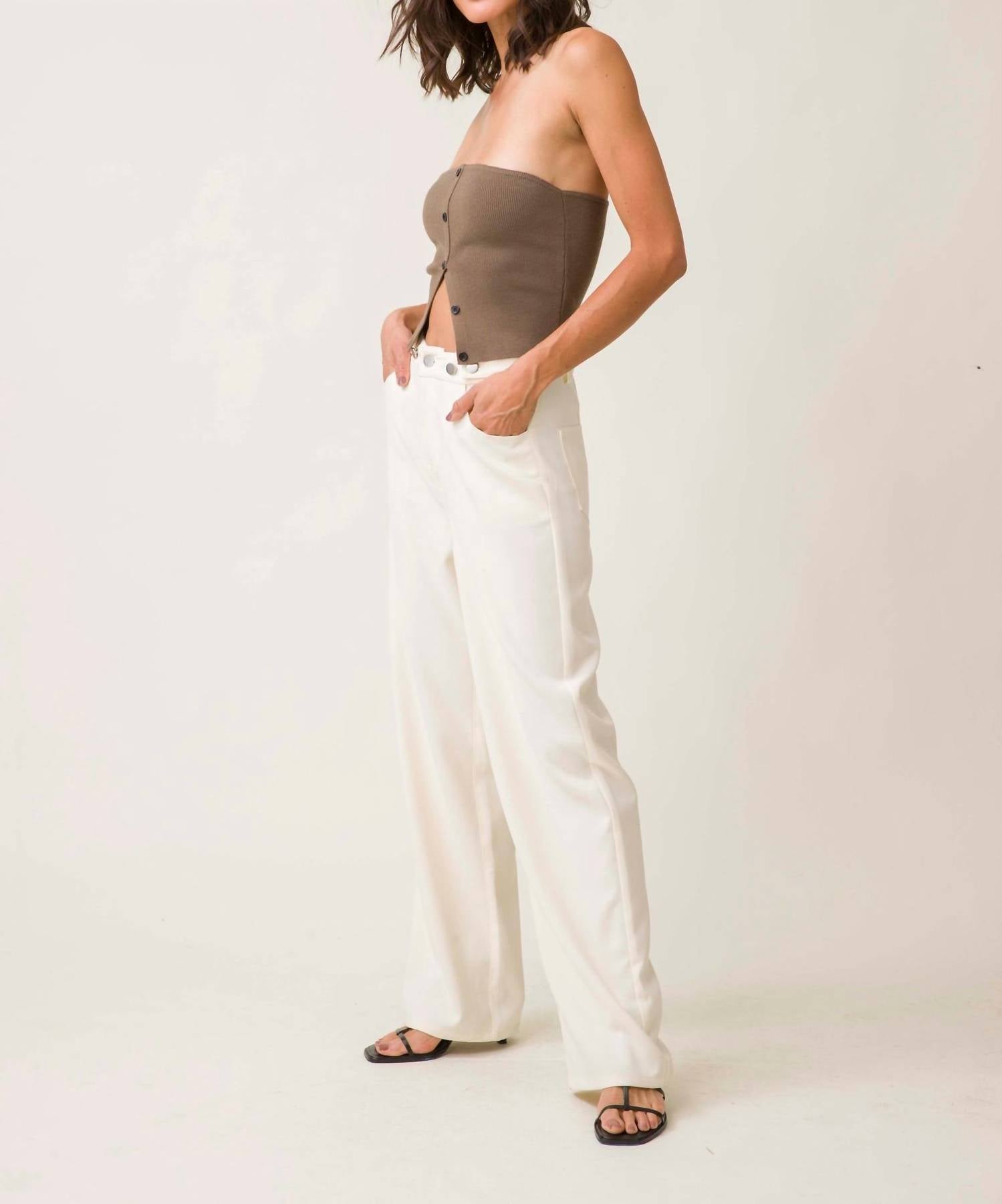 Line And Dot - Presley Straight Leg Pants
