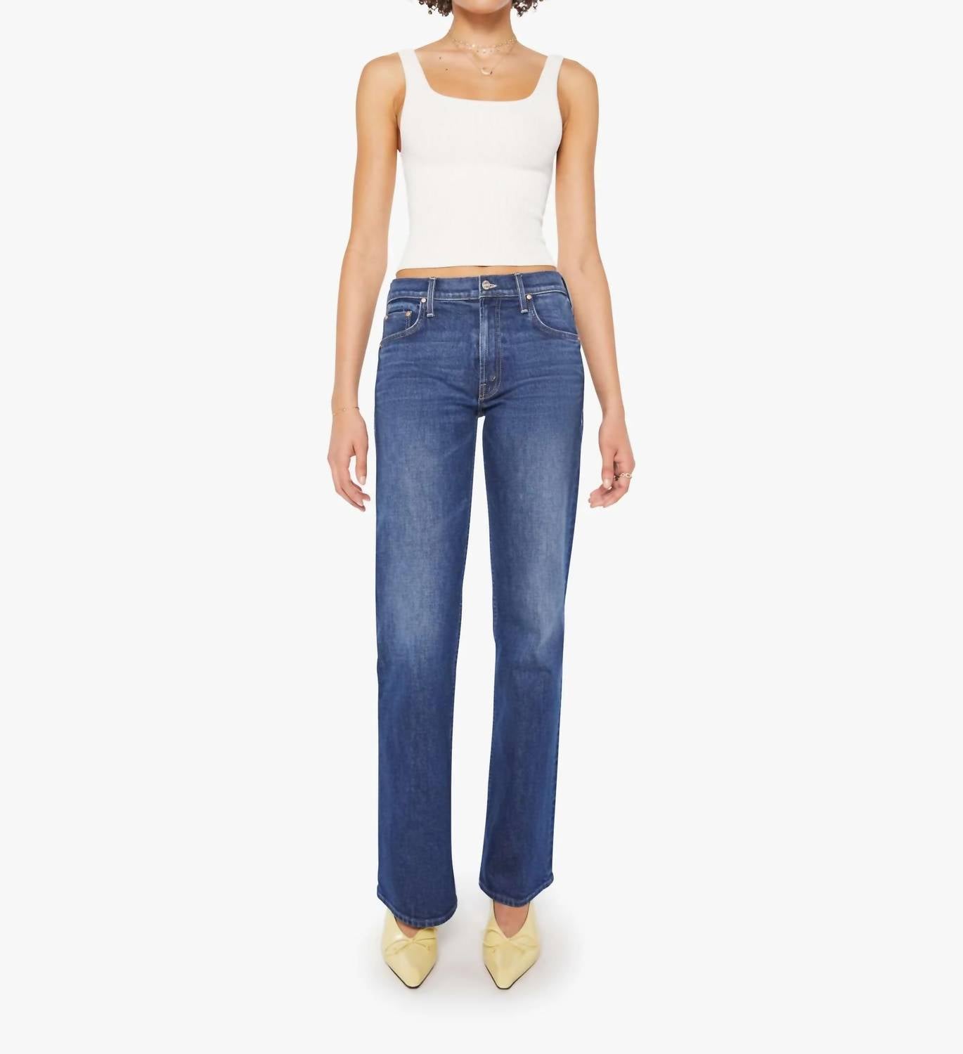 Mother - Bookie Sneak High-rise Bootcut Jeans