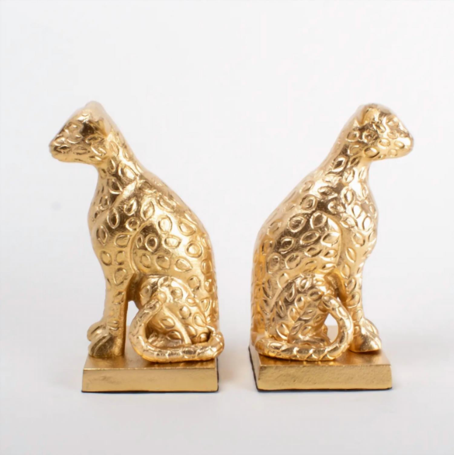 8 Oak Lane - Leopard Bookend Set
