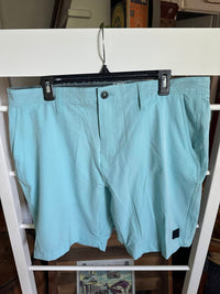 VINTAGE 1946 Men's Micrograph Hybrid Gurkha Short in porcelain blue - men's shorts