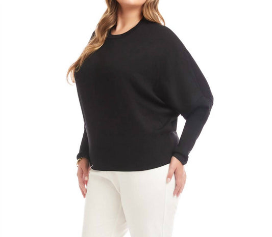 Karen Kane - Dolman Sleeve Sweater - Plus