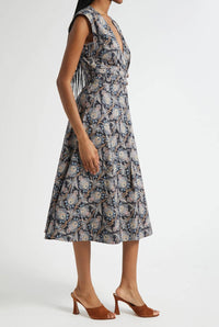 Veronica Beard - Nilsen Paisley Floral Dress
