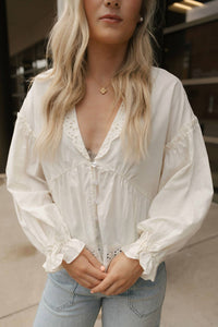 By Together - Willow Eyelet Top