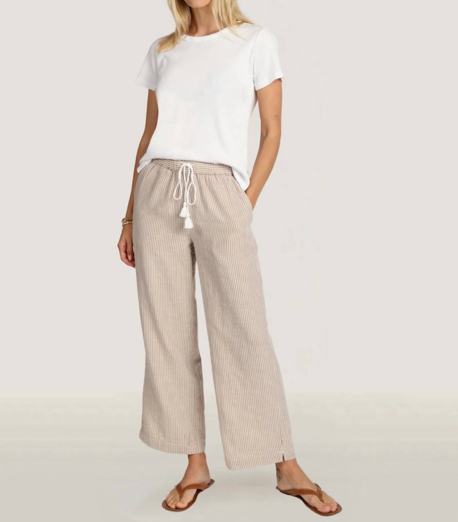 Dylan - Driftwood Cropped Pant