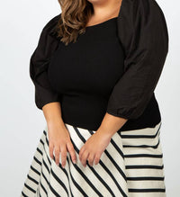 Tanya Taylor - Leila Puff Sleeve Top - Plus