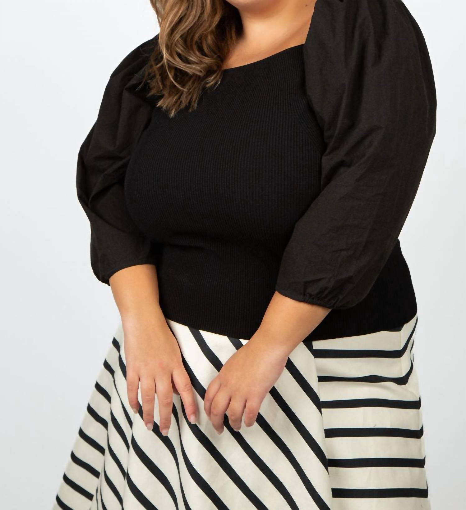 Tanya Taylor - Leila Puff Sleeve Top - Plus