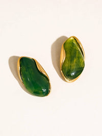 Flanerie By Maiq - Women's Maélie Resin Drop Earrings