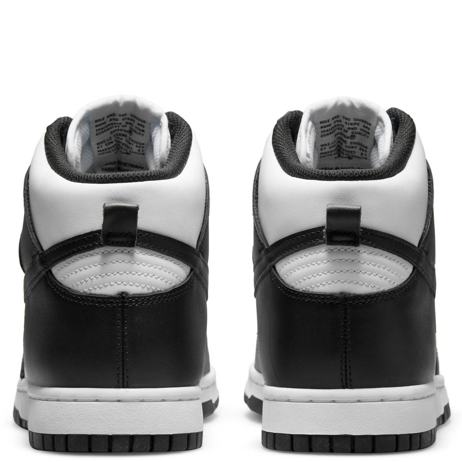 NIKE Men's Dunk High Retro Sneakers in black white - men's sneaker - view 4