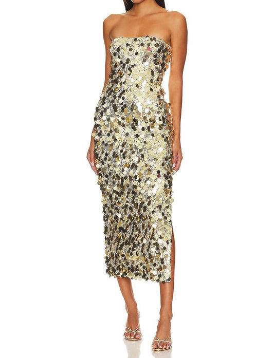 Runaway The Label - Gabourne Strapless Dress