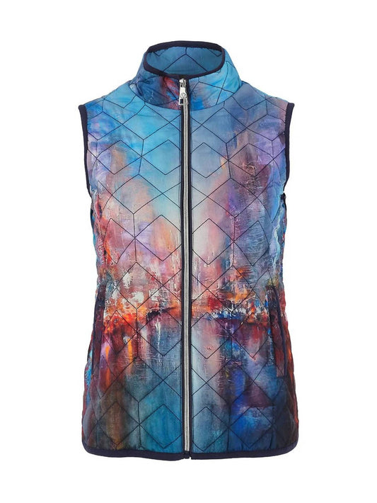 Dolcezza - Women's Blue City Lightweight Vest