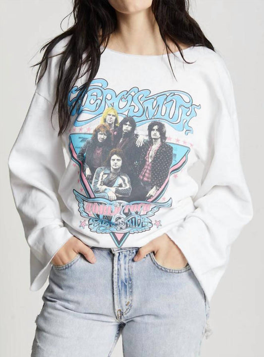 Aerosmith World Tour Bell Sleeve Top