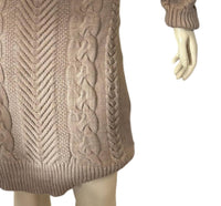 umgee Women's Grayson Sweater Dress in brown - women's dress - alternate view