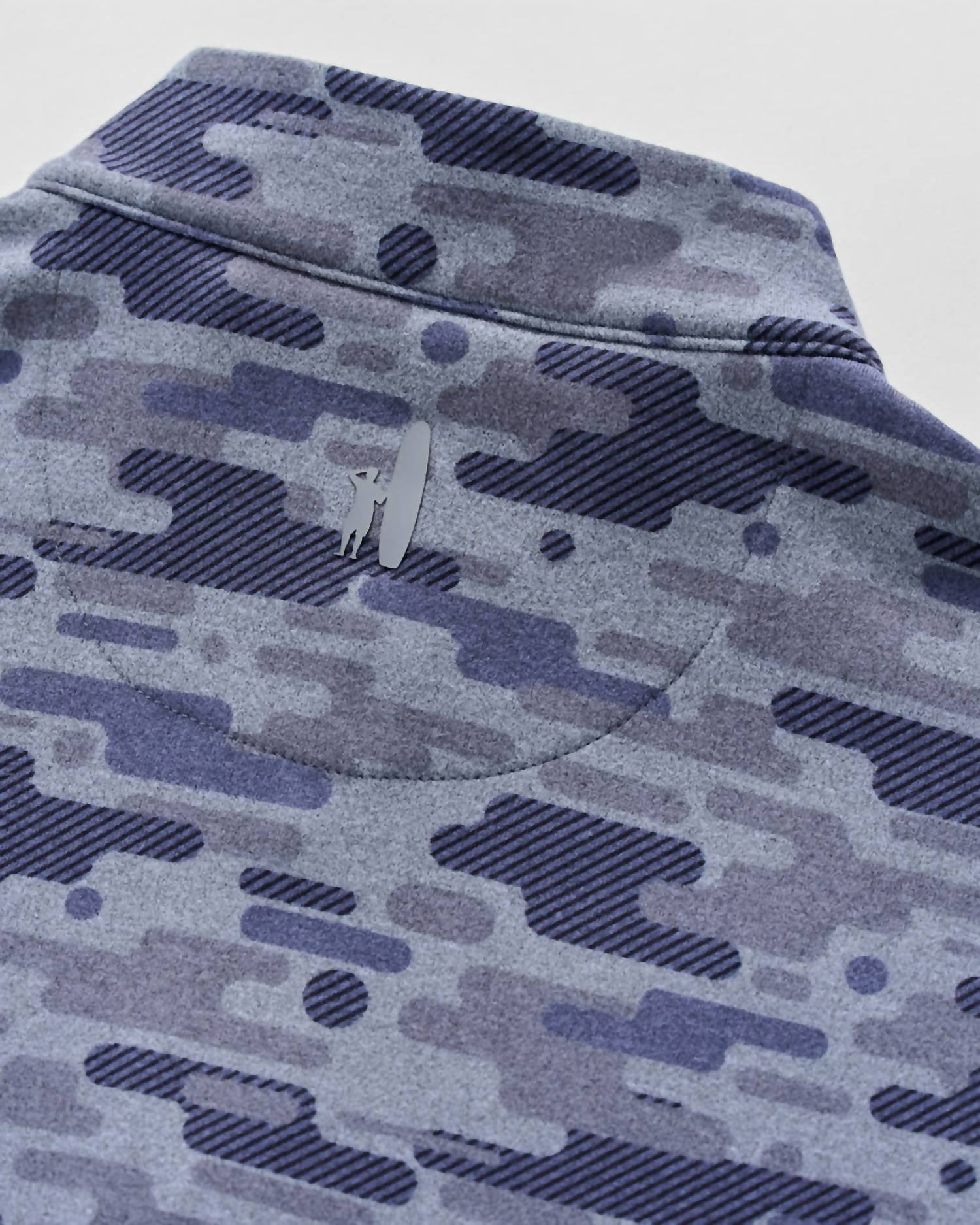 JOHNNIE-O Boy's Half Zip Pullover in navy camo - men's shirt - view 14