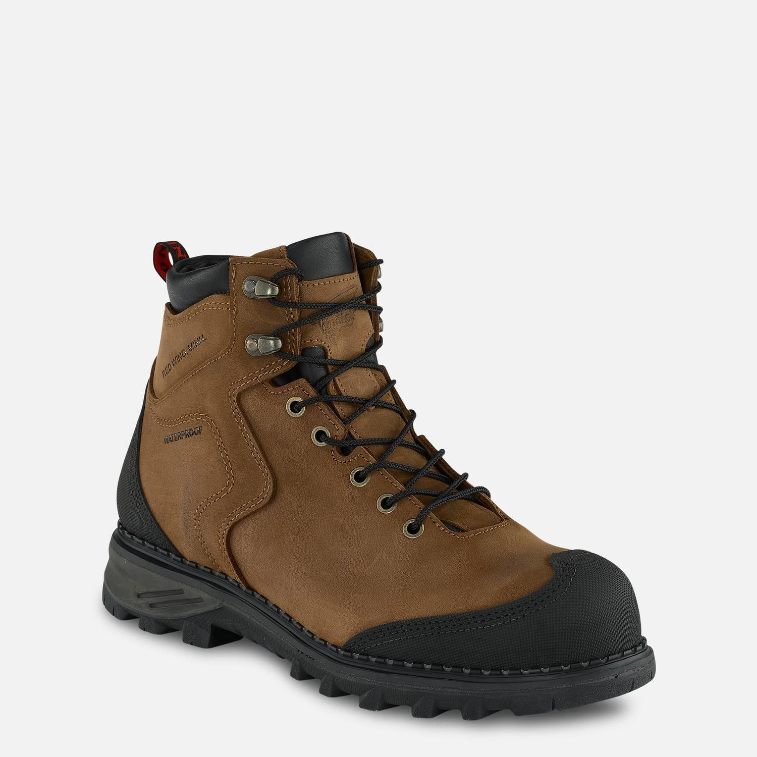 Red Wing Shoes - Men's Burnside 6-inch Waterproof Safety Toe Boots