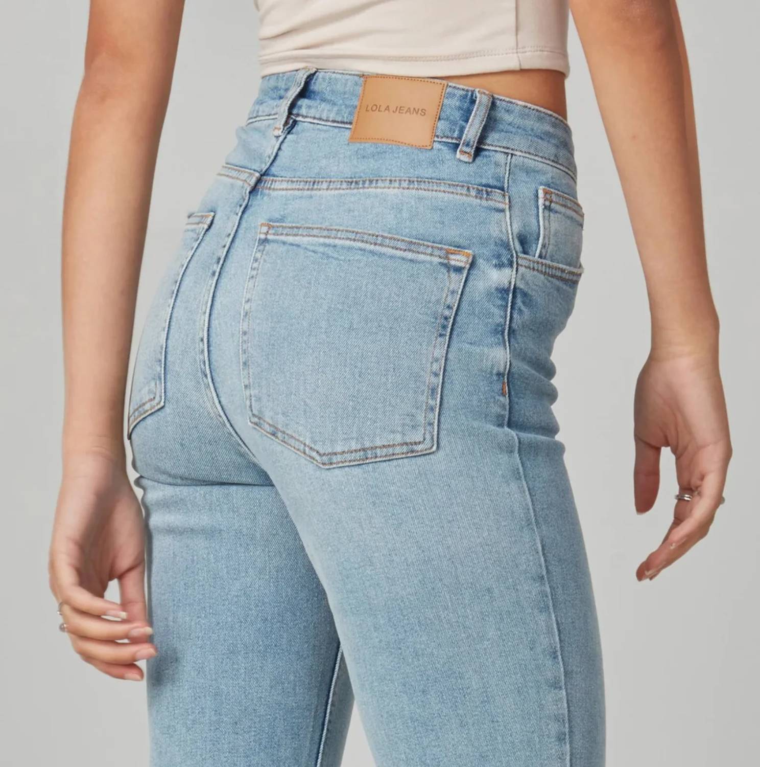 Lola Hats - Denver High Rise Straight Jeans