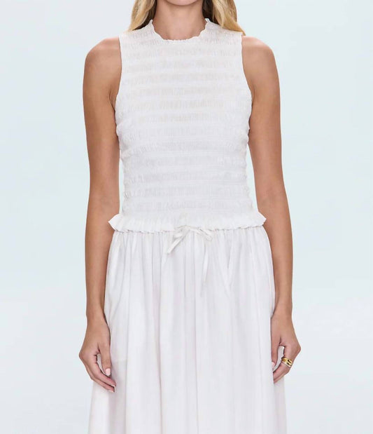 Pistola - Phoebe Smocked Tank Top