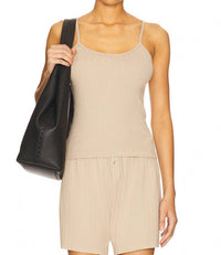 Donni. - Pointelle Cami Tank