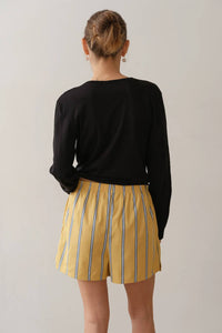 Donni. - Stripe Pop Boxer Shorts