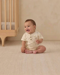 Quincy Mae - Boys Short Sleeve One-piece Romper