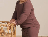 Quincy Mae - Baby Ribbed Tee & Legging Set
