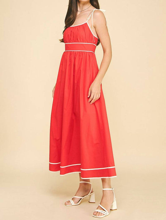 Pinch - Marlie Sporty Dress With Tie Straps