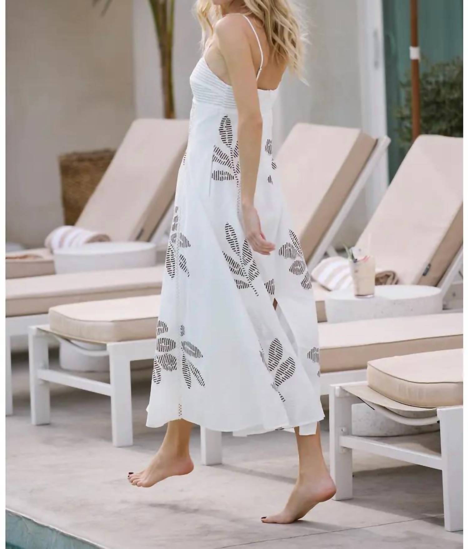 Ciebon - Stitch Detail Midi Dress
