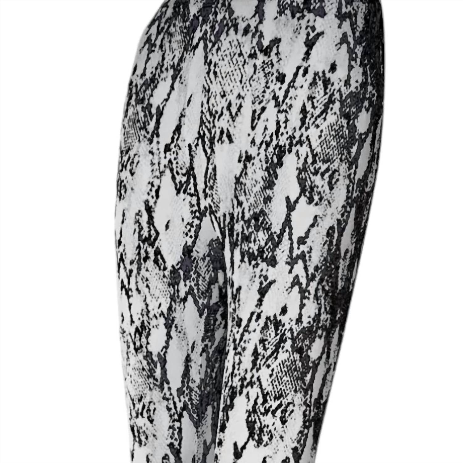 Amanda Blu - Women's Snake Print Leggings