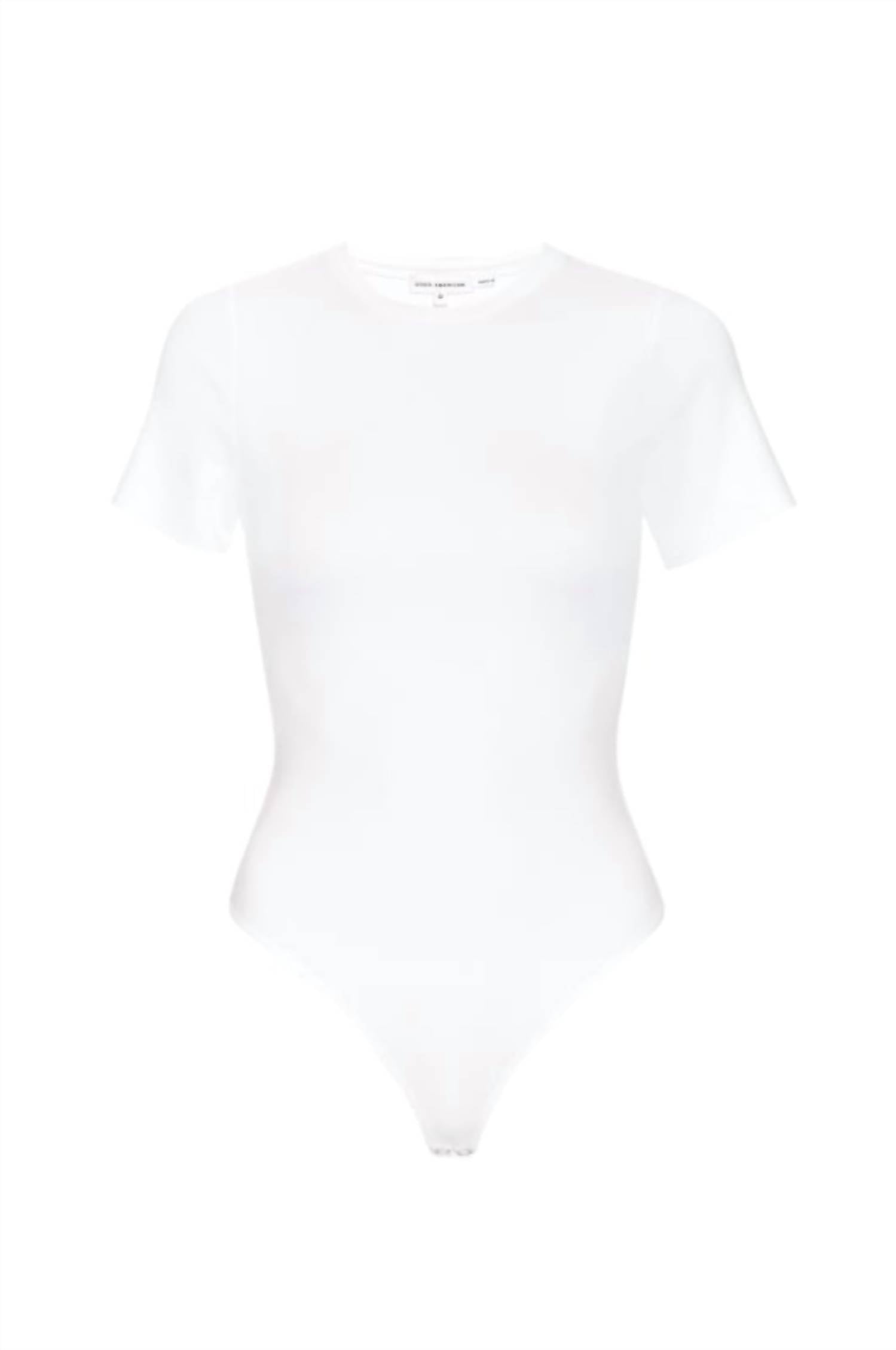 Good American - Scuba Tee Bodysuit