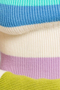 Le Lis - Long Sleeve Colorblock Knit Top