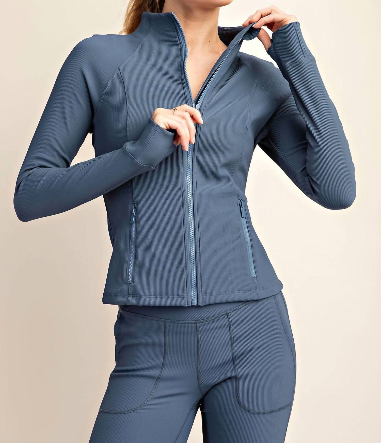 Rae Mode - Ivy Nylon Rib Jacket