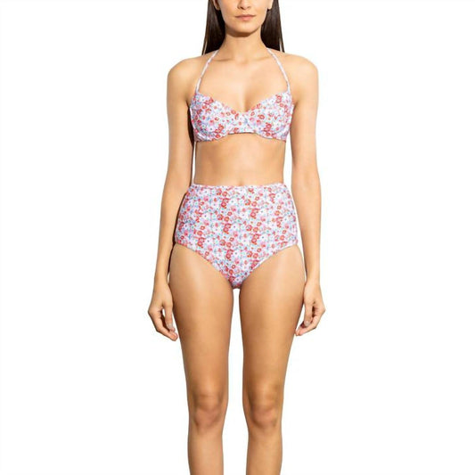 Shoshanna - Ditzy Blossom High Waisted Bikini Bottom