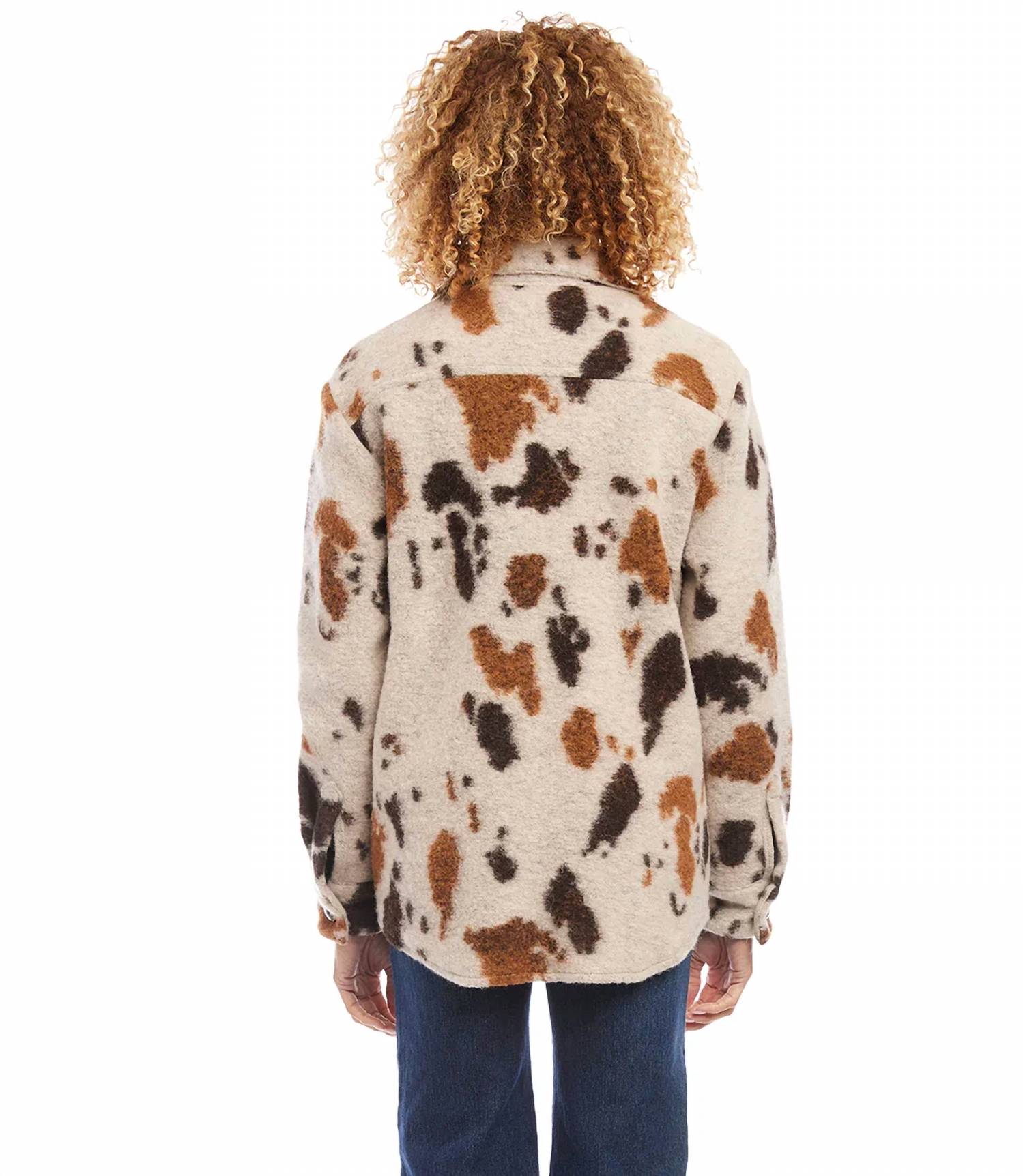 Karen Kane - Blaise Print Shirt Jacket