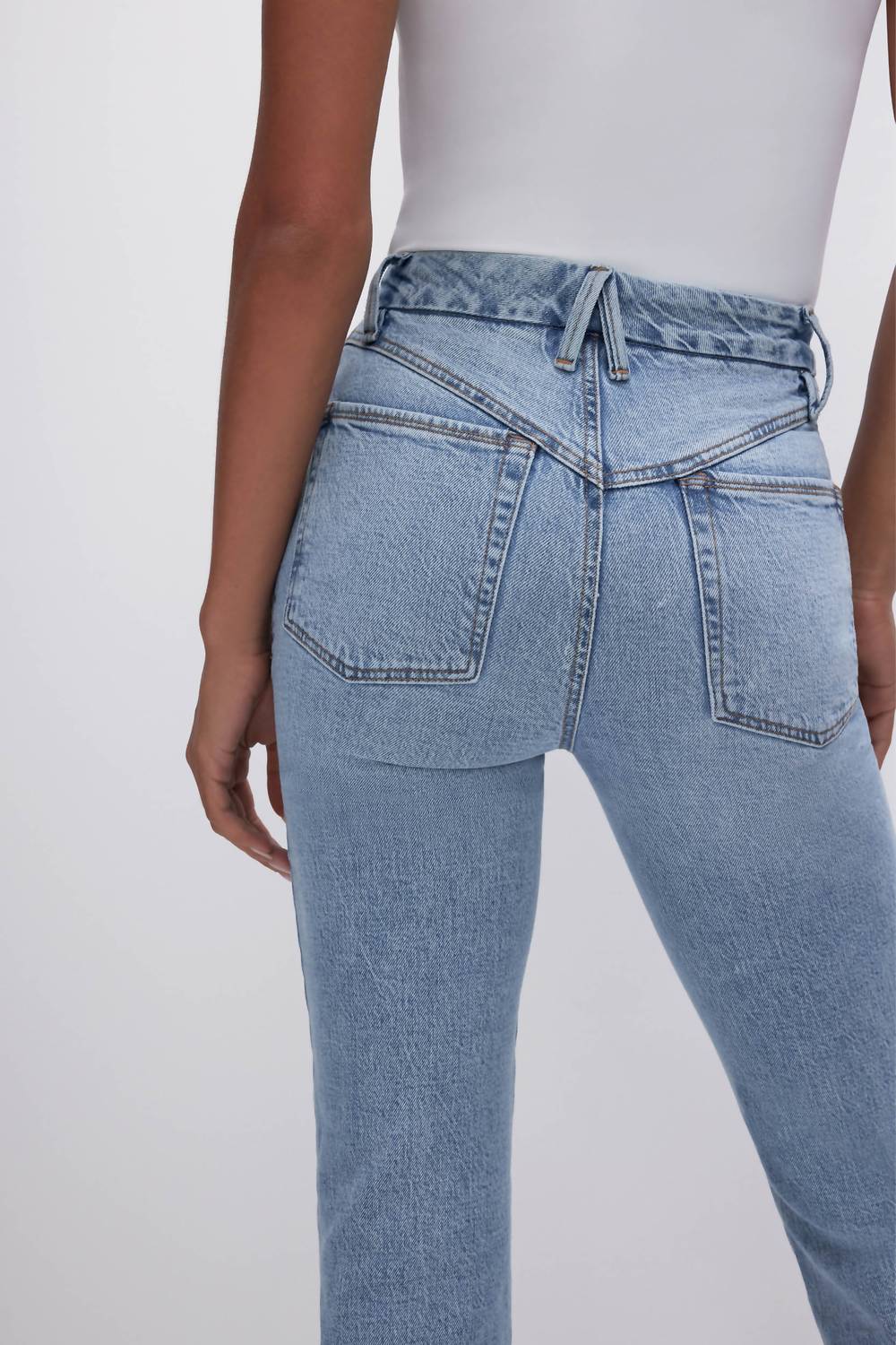 Good American - Good Boy Straight Leg Jean