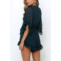 Saints + Secrets - Mykonos Ruffle Romper
