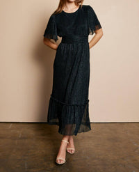 Celadon - Luxe Crinkle Dress
