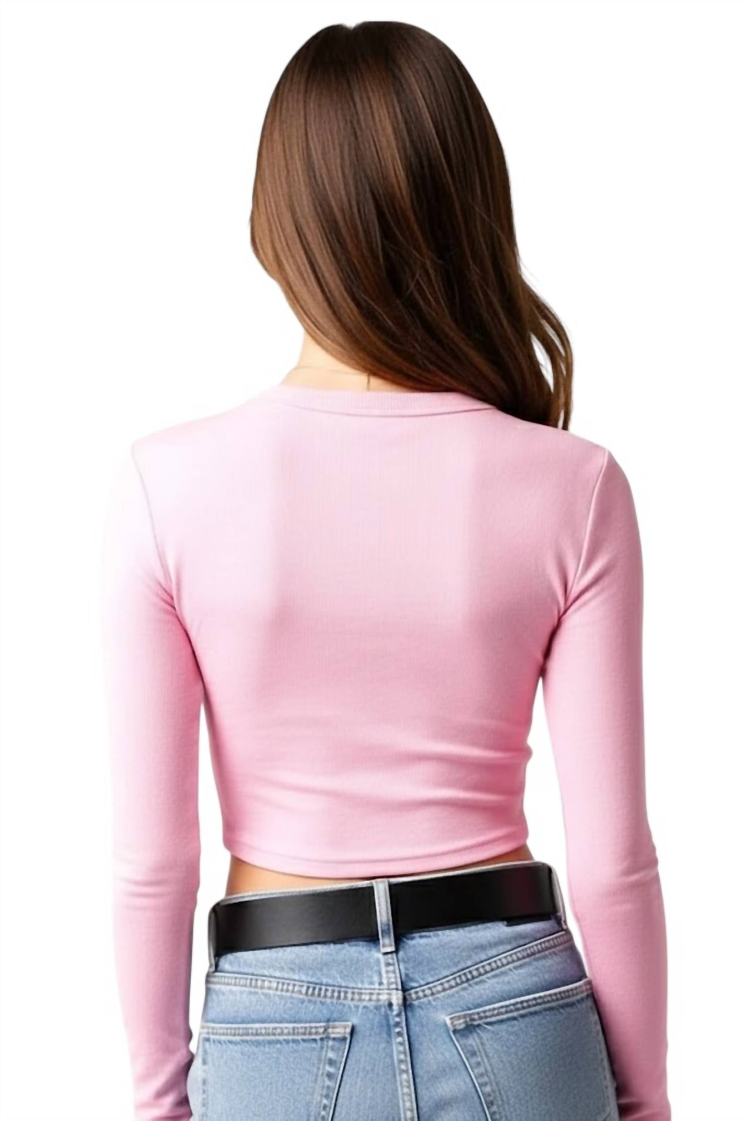 Olivaceous - Ribbed Fitted Top