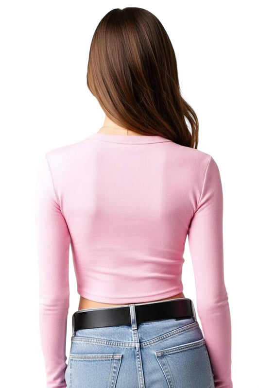 Olivaceous - Ribbed Fitted Top