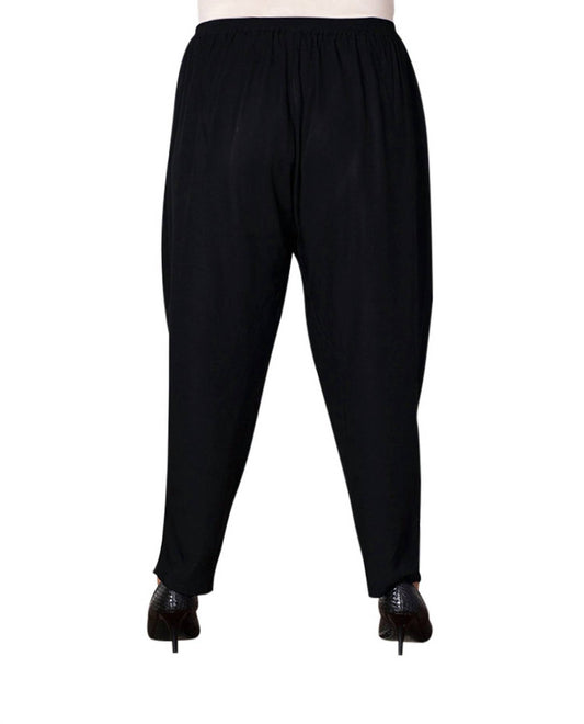 On The Plus Side - Essential Tailored Rayon Pants - Plus