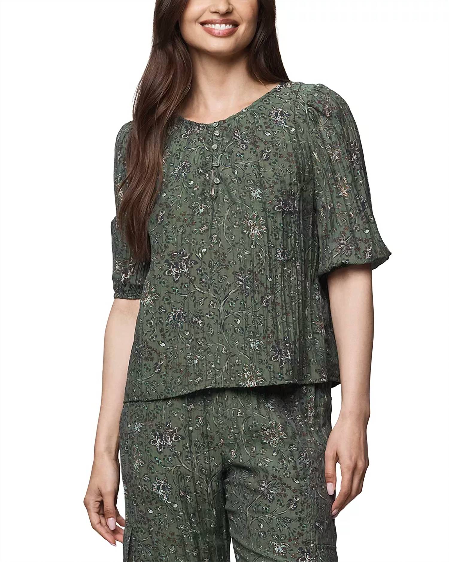 Splendid - Versailles Floral Blouse