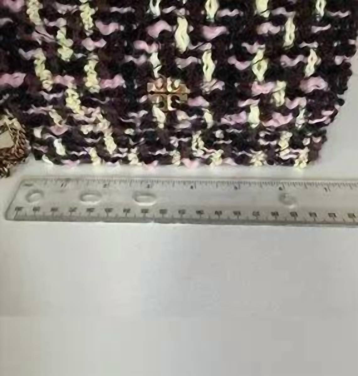 Tory Burch - Kira Tweed Mini Top Mini Bag With Handle Chain